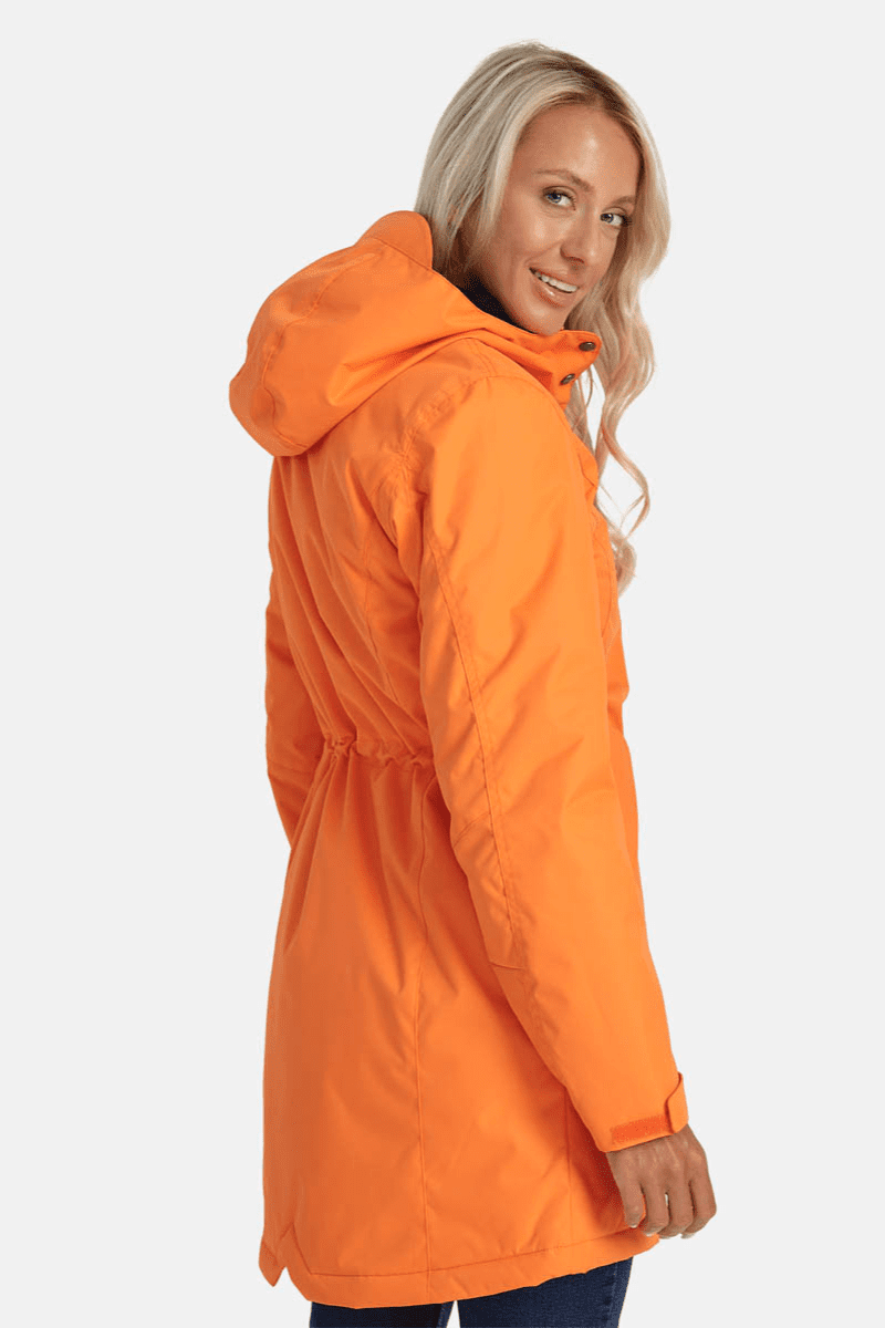 HUPPA vihma ja tuulekindel efektne oranz naiste ülemineku parka (140gr soojustusega)- KOHE LAOS