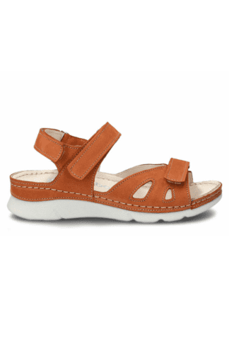 NAGABA NATURAALNAHAST naiste sandaalid efektsed oranzid-kohe laos viimased suurused 39 ja 40-HEA HIND