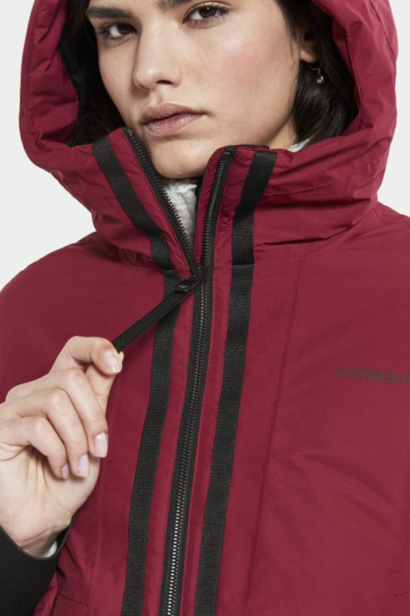 Didriksons Aino mantel punane sügis-talv