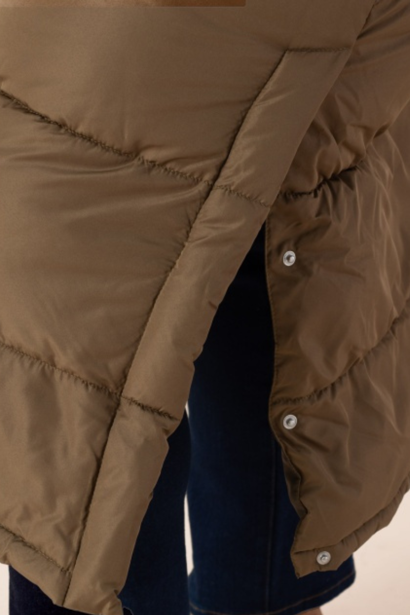 Vero Moda talvemantli all avatavad trukid pikemaks sammuks